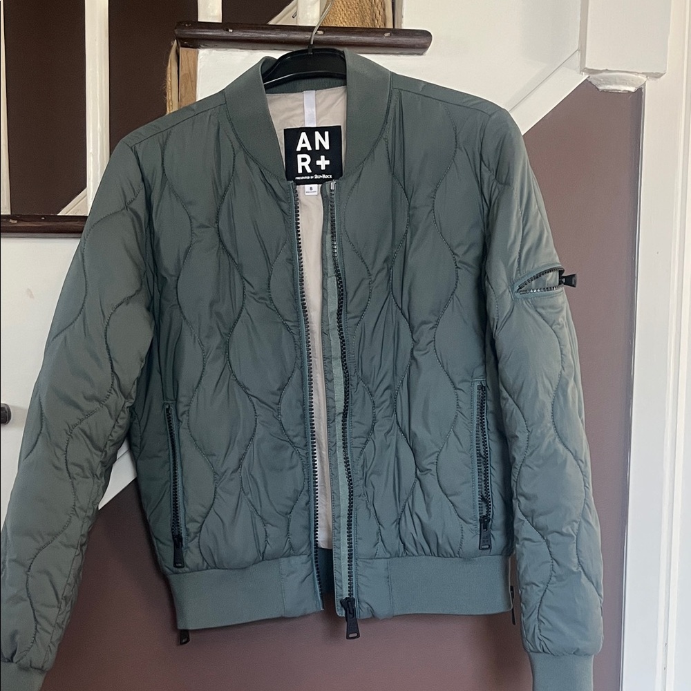 Alp N Rock Green Bomber Jacket